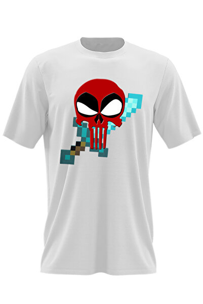 OEM Tricou barbati Deadpool Reaper Minecraft Sword Diamond