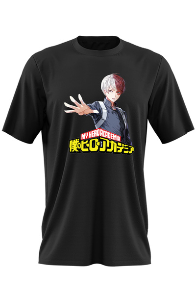 OEM Tricou barbati Shoto Todoroki Boku No Hero Academia Anime