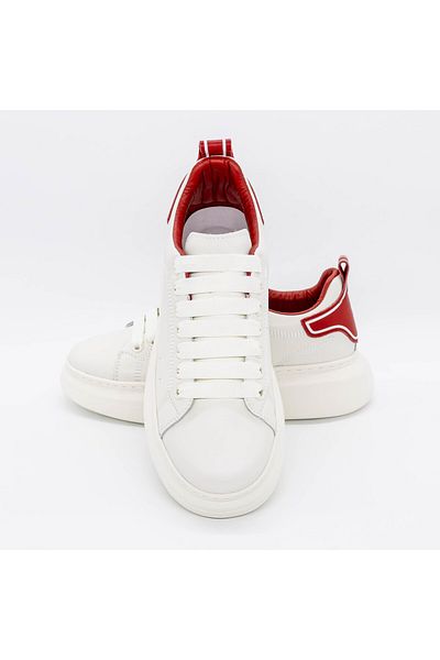 advancer Men's Sports Shoes 3221 White-Red