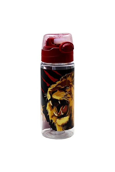 GENC DIJITAL BASKI Roaring Lion Printed Flask 500 ml Red (24593)