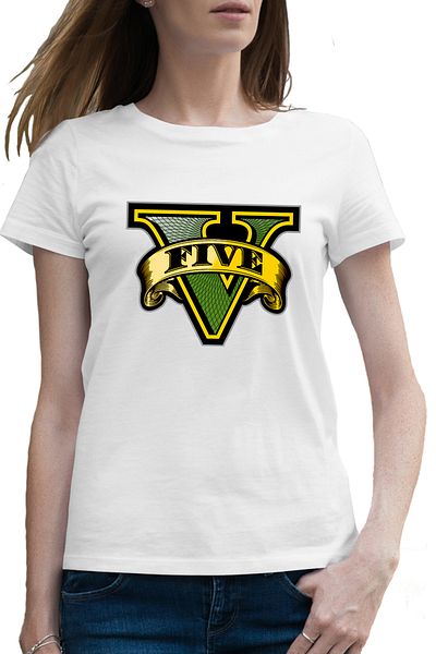 OEM Tricou femei GTA5 Logo