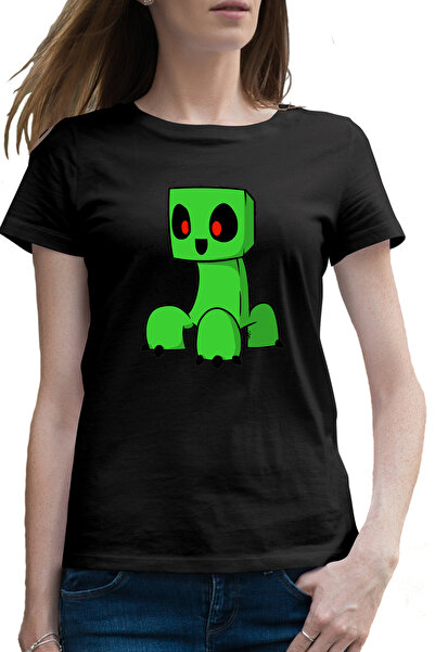 OEM Tricou femei Cute Creeper Minecraft