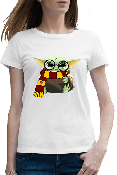 OEM Tricou femei Baby Yoda Harry Potter Cute, Mandalorian