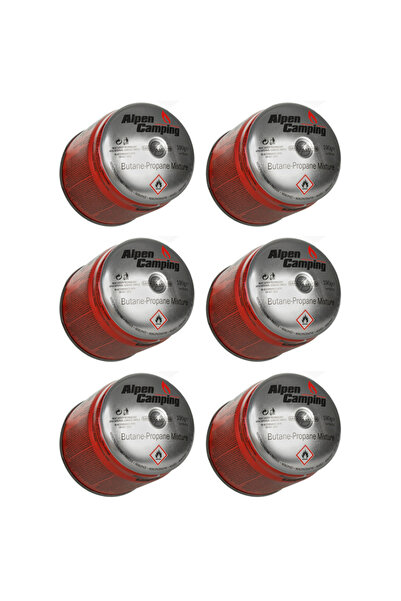 flores Doza gaz lichid, Alpen Camping, 190 g, 6 buc / set