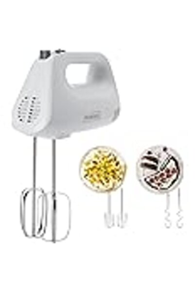Kenwood خلاط يدوي (خفاقة كهربائية) 450 واط مع 5 سرعات + زر توربو، عجان مزدوج ...