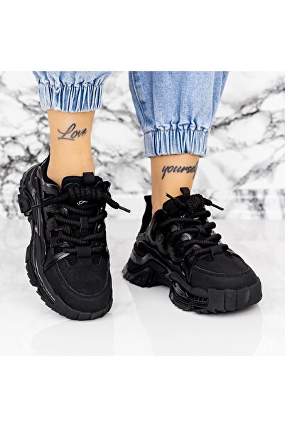 mei Pantofi Sport Dama 2WL86 Negru