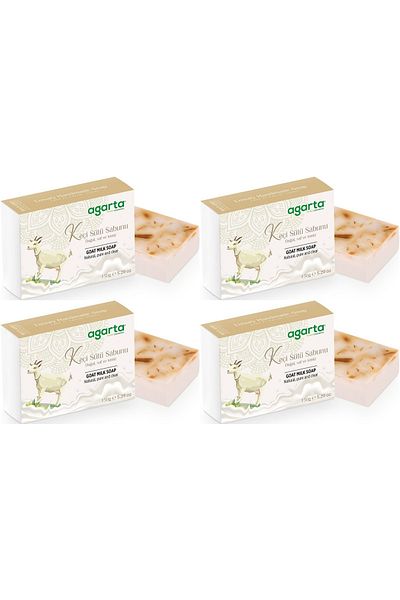 Agarta Handmade Natural Soap 150Gr Goat Milk (Set of 4)