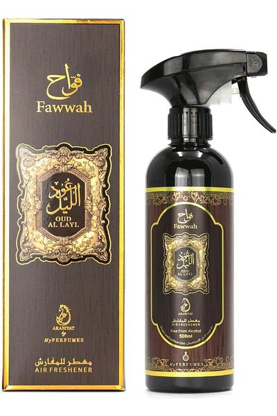 Arabiyat Oud Al Layl Water Based Perfume Mist 500 ml