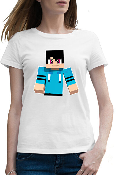 OEM Tricou femei Minecraft Happy Alex