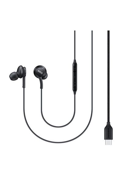 Samsung Przewodowe słuchawki dokanałowe AKG złącze USB-C czarny