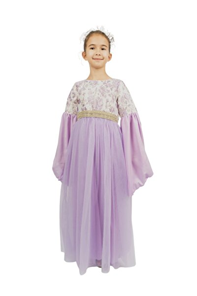 ddaniela فستان جلابية من دانييلا - بنفسجي