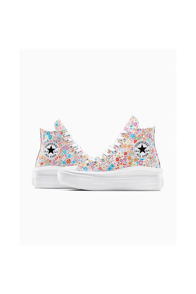 Converse Tenisky Chuck Taylor All Star Move na platformě s mini květinami, vícebarevné, unisex
