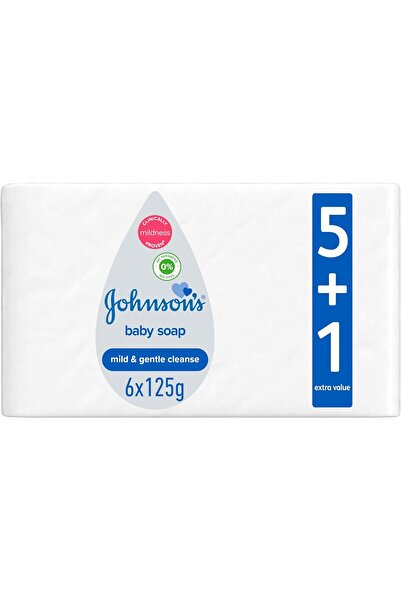 Johnstone's صابون جونسون للأطفال، 125 جرام، عبوة من 6 قطع