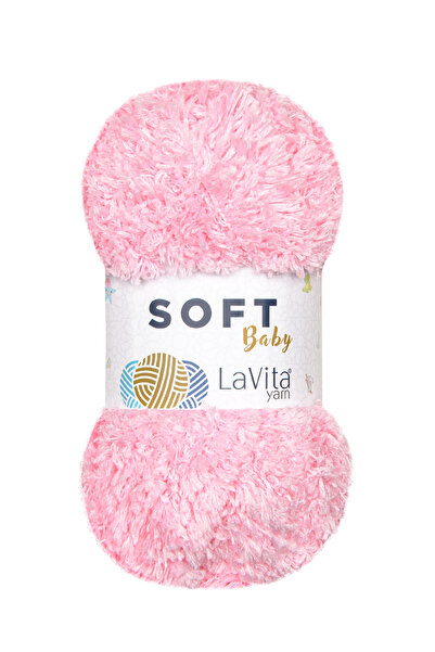 LaVita Yarn Fir moale pentru tricotat manual 100% poliester moale 100gr (4007...