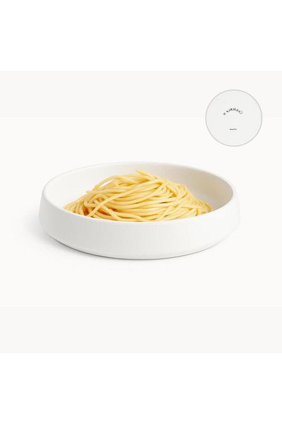 Koleksiyon Sufi Sade 6-Piece Pasta/Ravioli Plate 21cm