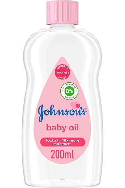 Johnson's Baby Soothing Moisturising Oil (200ml), Gentle and Nourishing Formu...