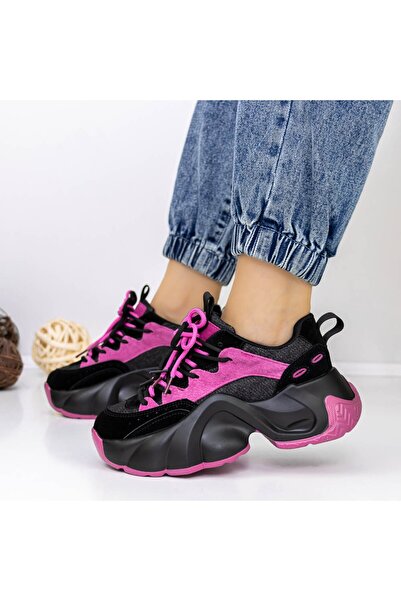 mei Pantofi Sport Dama 3WL135 Negru