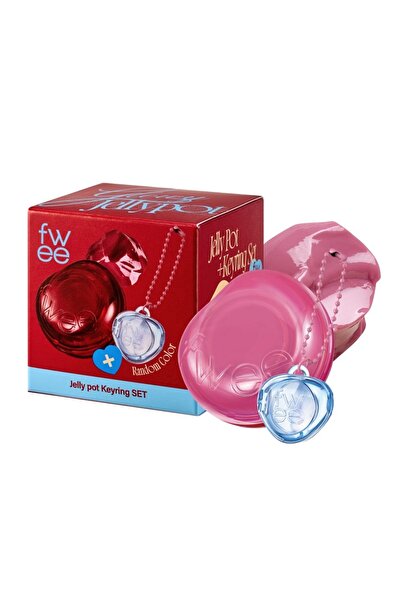 Fwee Keyring Lip&Cheek Glowy Jelly Pot JP03 Sweets 4g (Anahtarlıklı)