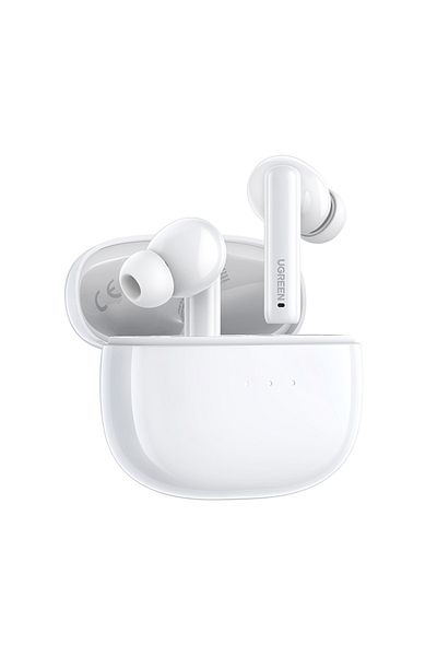 Ugreen Słuchawki bezprzewodowe Bluetooth TWS ANC WS106 HiTune T3 białe