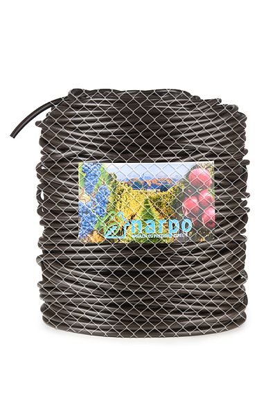 Narpo PVC plastic binding thread, TUBETTO, 4 mm, 160 meters, 1 kg, brown, very elastic, NRP006