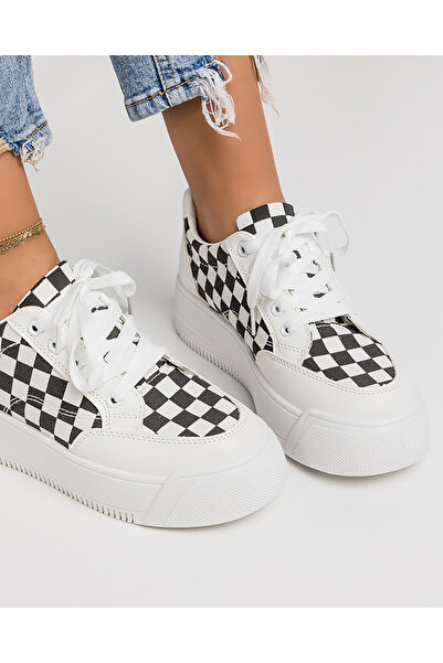 starlike Pantofi casual dama albi A148