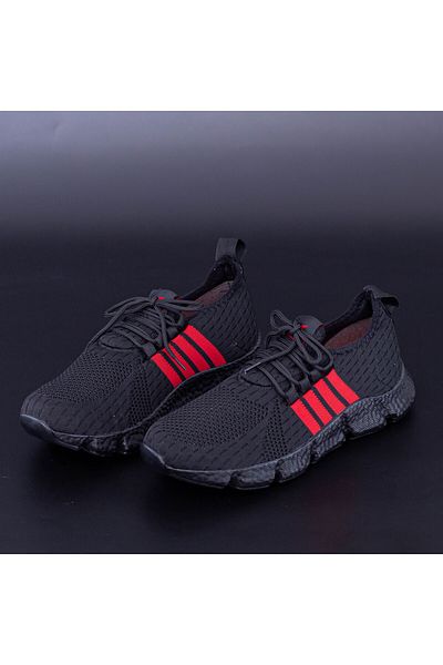 Calsido Men's Sports Shoes 002 Black-Red