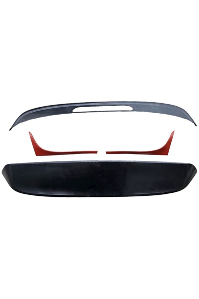 DELUXETUNING Eleron luneta + ornamente laterale luneta compatibile VW Golf 7 ...