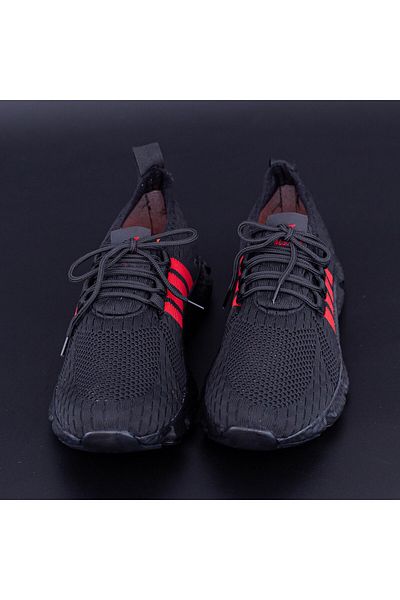 Calsido Men's Sports Shoes 002 Black-Red