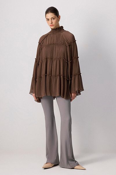 Touché Privé Pilified Chifon Tunic