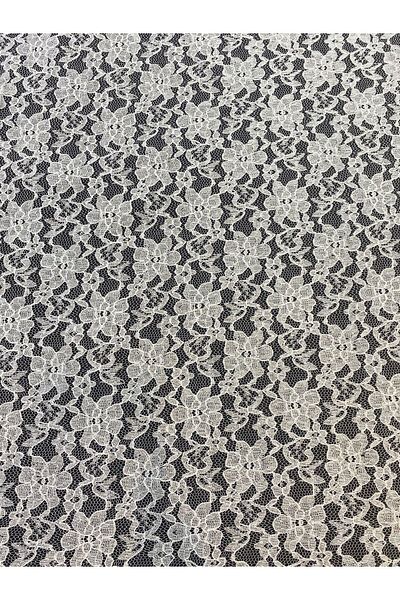 Yiğit Kumaş White Lace Fabric