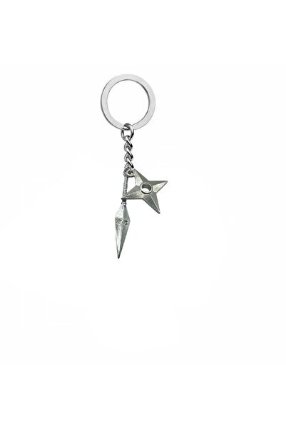 Herşey Nota Naruto Gray Spear Figured Metal Keychain – Anime Themed Unisex Accessory