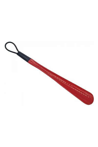 flores Plastic shoe rack with hangers, red, 40 cm