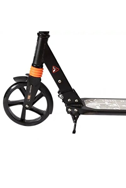 Nichiduta Folding scooter with adjustable height and aluminum frame Forever Black
