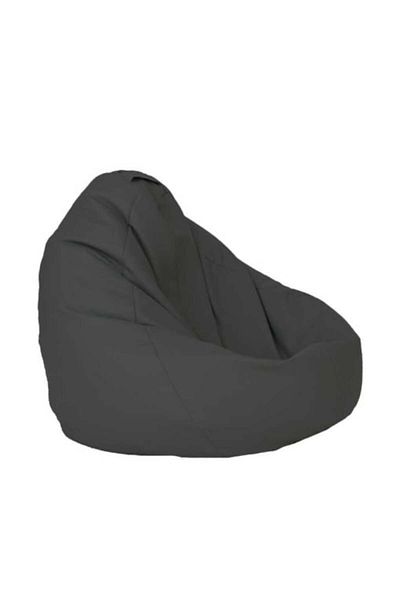 Pufrelax Fotoliu Nirvana Grande, Material Piele Ecologica - Grey