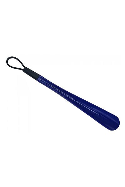 flores Incaltator din plastic cu agatatoare, albastru inchis, 40 cm
