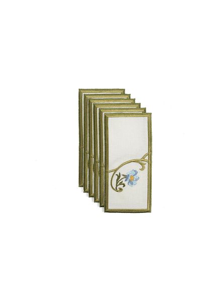Mikasa Moor Grace 6-Piece Fork Spoon Knife Napkin Holder 15X25Cm