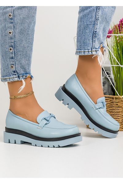 starlike Pantofi casual dama albastri A157