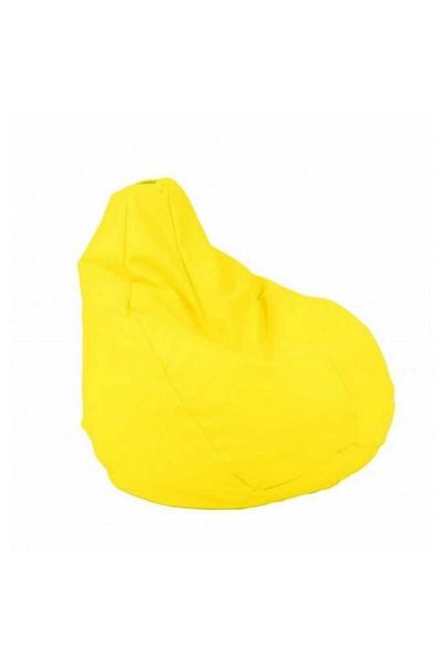 Pufrelax Fotoliu Nirvana Hobbit, Material Piele Ecologică - Galben