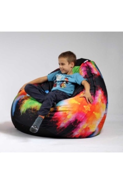 Pufrelax Fotoliu Nirvana Gigant, Material Impermeabil - Colour Festival