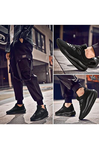mei Men's Sports Shoes 0525 All Black