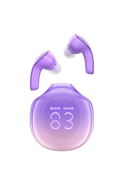 Samsung Słuchawki bezprzewodowe T9 Bluetooth 5.3 douszne USB-C fioletowe