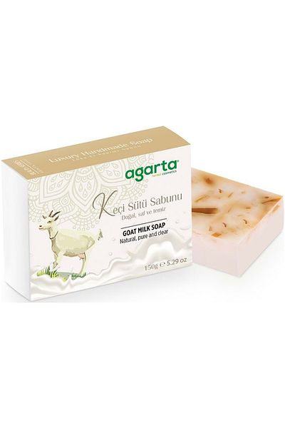 Agarta Handmade Natural Soap 150Gr Goat Milk (Set of 6)