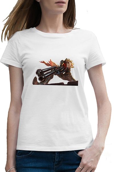 OEM Tricou femei League of Legends Jhin The Virtuoso Youtube
