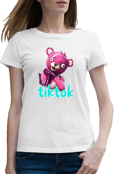 OEM Tricou femei Cuddle Bear Fortnite Tik Tok Skin