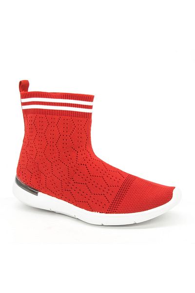 mei Women's Sports Shoes D013 Red