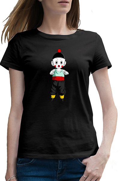 OEM Tricou femei Dragon Ball Z Chiaotzu Joker Clovn