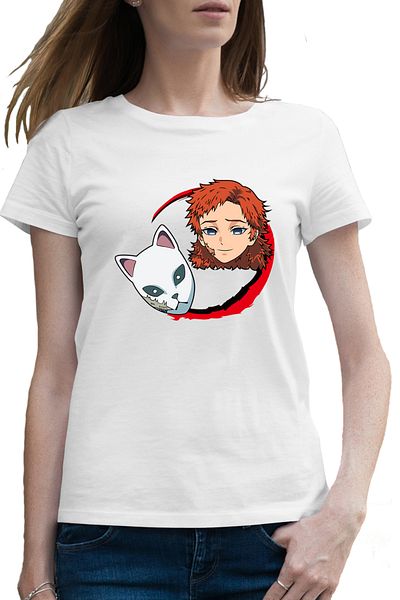 OEM Tricou femei Demon Slayer Sabito Japan Girl