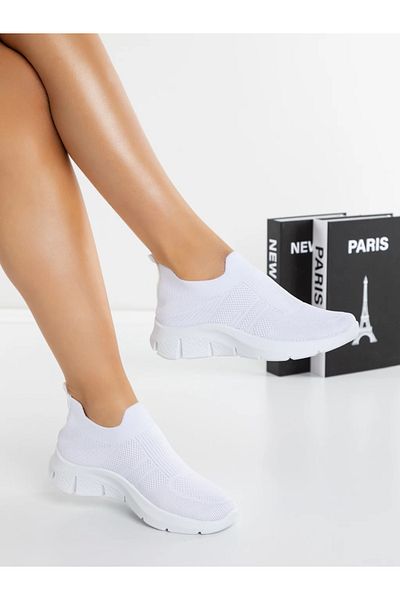 mei Women's Sneakers 5YA11 White