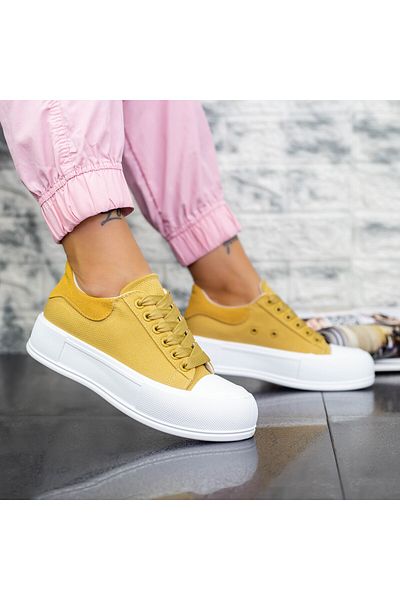 Se7en Women's Sports Shoes S022 Yellow