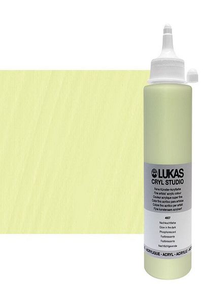 Lukas Glow in the dark acrylic paint 250ml